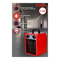 Тепловая электрическая пушка Ресанта ТЭП-2000Н 67/1/17