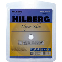 Диск алмазный отрезной Hilberg 180x25.4 Hyper Thin 1.2 мм HM540