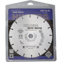 Диск алмазный отрезной Hilberg 230x22.23 Super Master 510230