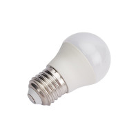 Светодиодная лампа Volpe LED-G45-7W/WW/E27/FR/NR. Форма шар, матовая. UL-00003823