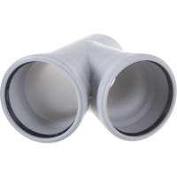 Тройник Бесшумная канализация PRO AQUA STILTE PLUS 160x160/45 STPL2016016045