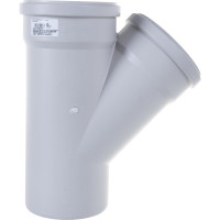 Тройник Бесшумная канализация PRO AQUA STILTE PLUS 160x160/45 STPL2016016045