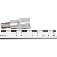 Головка со вставкой шестигранник 10 мм, 1/2" ,L=55 мм АвтоDело 39290 14974