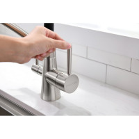 Смеситель для кухни Paulmark SIEGEN, брашированная сталь,  Si213111-BS