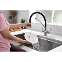 Смеситель для кухни Paulmark SIEGEN, брашированная сталь,  Si213111-BS