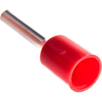 Наконечник-гильза с изолированным фланцем IEK Е1508 уп.100шт ИЭК UGN10-D15-03-08