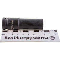 Головка торцевая Эврика 14мм 1/2 6-гранная ударная глубокая L=78мм ER-95807 940344