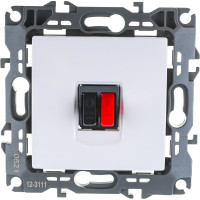 Аудио розетка ЭРА 12-3111-01 IP20, 12, белый Б0027451