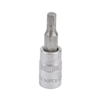 Насадка 1/4"DR 6-гранная, 4 мм ROCKFORCE RF-3243204 11722