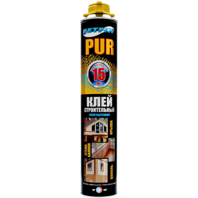 Профессиональная монтажная клей пена JETFIX 10036