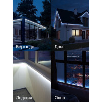 Светодиодная лента ЭРА LS2835-60LED-IP65-W-eco-5m Б0035590