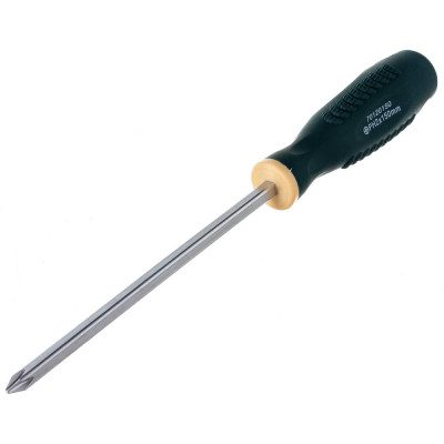 Крестовая магнитная отвертка Rockforce Profi S2 PH2.0x150мм RF-70120150(26228)
