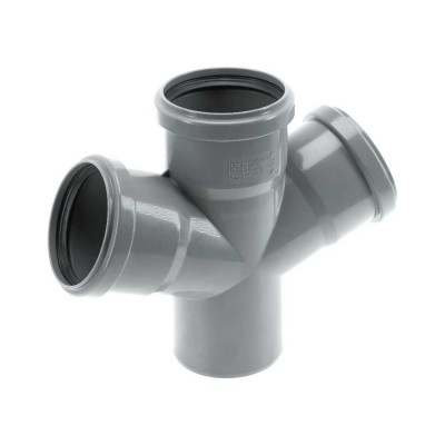 Канализационная крестовина Ostendorf 67 градусов, 75 мм 113900
