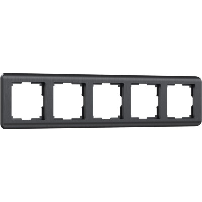 Рамка Werkel W0052104 на 5 постов графит a051271