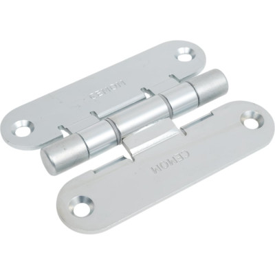Карточная петля CEMOM MOATTI I1078-00-00/BC 8062 матовый хром, вес полотна 80кг, 29x111,5мм, врезка ESTETIC 80 51540