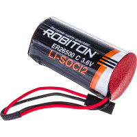 Элемент питания Robiton ER26500-DP С с коннектором PH1 12137