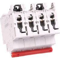 Рубильник ABB 4 полюса SD204/50 рычаг красный 2CDD284101R0050
