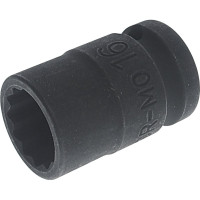 Головка торцевая ударная JTC 12-гранная 1/2" х 16мм, длина 38мм -443916 579311