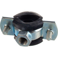Хомут с гайкой Саморезик оцинк. 16-20, 3/8 DXOM-15/18-3/8