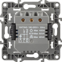 3-проводной датчик движения ЭРА 12-4104-01 180-240В, 400Вт, IP20, 12, белый Б0031261