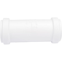 Двухраструбная канализационная муфта Ostendorf белая 32 мм 559750