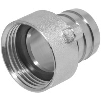 Штуцер MasterProf для садового шланга с накидной гайкой 3/4", 18 мм, латунь ДС.020004.ИМ