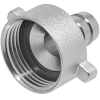 Штуцер MasterProf для садового шланга с накидной гайкой, 3/4", 12 мм, латунь ДС.020003.ИМ