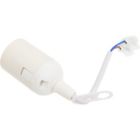 Патрон с клеммной колодкой ЭРА  Е27, пластик, белый Б0043676