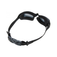 Очки для плавания BRADEX Комфорт+, черные, цвет линзы - прозрачный SF 0388