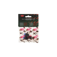 Фитинг Y-образный с наружной резьбой (8 мм; 1/4") для пластиковых трубок ROCKFORCE RF-SPX08-02(2356)