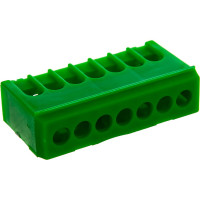 Шина TDM "N" нулевая, в изоляторе, на DIN-рейку, 6x9мм, 7 групп, SQ0801-0082