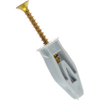 Дюбель для гипсокартона Стройбат 8х28 мм с шурупами 50 шт. 2620510/269021