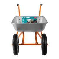 Садовая двухколесная тачка СИБИН СТ-21 100 кг 39909_z01