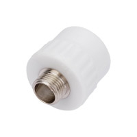 Комбинированная муфта VALFEX PP-R белая, 32х1/2 дюйма НР 10130232 127-1865