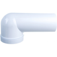 Фановая труба для унитаза АНИ Пласт 110 мм, 90 гр., пластиковая труба W9220 025-0160