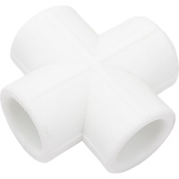 Крестовина VALFEX PP-R белая, 20 мм 10118020 127-0205