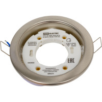 Светильник потолочный встраиваемый сатин никель, GX53 230 В 50 Гц TDM ELECTRIC SQ0359-0060