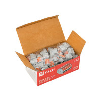 Строительно-монтажная клемма EKF СМК 222-415 с рычагом 5 отверстий 0.08-2.5мм2 100шт. PROxima 100шт plc-smk-415