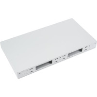 Оптический кросс Nikomax 19 1U укомплектованный на 24 порта LC/UPC SM 9/125 OS2 серый полный NMF-RP24LCUS2-WS-ES-1U-GY