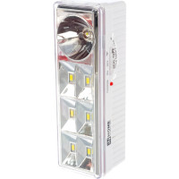 Аварийный светодиодный светильник IN HOME СБА 2207DC 6+1LED 1.0Ah lithium battery DC 4690612029559