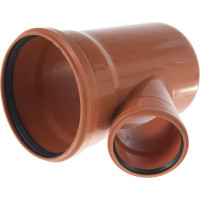 Тройник для наружной канализации RTP D 200х110 мм, 45 град 16116