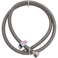 Подводка для газа СТМ ГАЗ сильфонная, 1/2", гайка-штуцер, 150 см CGHM1215