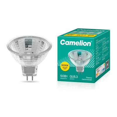 Галогенная лампа без защитного стекла Camelion MINI JCDR MR11 50W 220V 35mm 7093