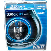 Автолампа H1 55 P14.5s SUPER WHITE 5500K -12155SW2 HNG HNG-12155SW2