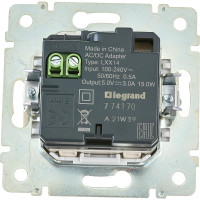 Зарядное устройство Legrand USB тип А / тип А Legrand Valena 3000мА 15Вт слоновая кость 774170