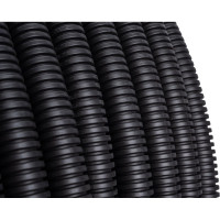 Гофрированная труба DKC DN 7 мм, V2, Dвн 6,3 мм, Dнар 10,00 мм 50м PA600710F2