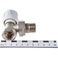 Ручной терморегулирующий угловой клапан STOUT 1/2 SVR 2102 000015 RG008S6N6NPVV7