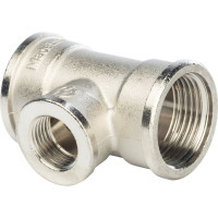 Переходной никелированный тройник STOUT ВВ 1X1/2X1 SFT-0022-001121 RG008Q0QTEKJSG