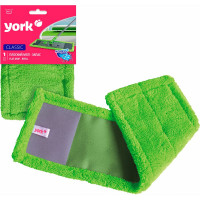 Плоская насадка YORK МОП Classic для швабры/держателя 40 см, карманы микрофибра 081090
