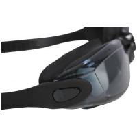 Очки для плавания BRADEX Комфорт+, черные, цвет линзы - прозрачный SF 0388